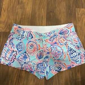 Lily Pulitzer shorts (shell me about it)